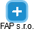 FAP s.r.o. - náhled vizuálního zobrazení vztahů obchodního rejstříku