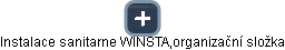 Instalace sanitarne WINSTAL,organizační složka - náhled vizuálního zobrazení vztahů obchodního rejstříku
