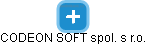 CODEON SOFT spol. s r.o. - náhled vizuálního zobrazení vztahů obchodního rejstříku