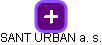SANT URBAN a. s. - náhled vizuálního zobrazení vztahů obchodního rejstříku