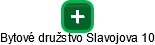 Bytové družstvo Slavojova 10 - náhled vizuálního zobrazení vztahů obchodního rejstříku