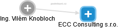 ECC Consulting s.r.o. - náhled vizuálního zobrazení vztahů obchodního rejstříku