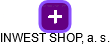 INWEST SHOP, a. s. - náhled vizuálního zobrazení vztahů obchodního rejstříku