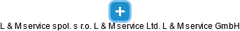 L & M service spol. s r.o. L & M service Ltd. L & M service GmbH - náhled vizuálního zobrazení vztahů obchodního rejstříku