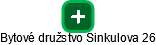 Bytové družstvo Sinkulova 26 - náhled vizuálního zobrazení vztahů obchodního rejstříku