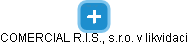 COMERCIAL R.I.S., s.r.o. v likvidaci - náhled vizuálního zobrazení vztahů obchodního rejstříku
