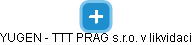 YUGEN - TTT PRAG s.r.o. v likvidaci - náhled vizuálního zobrazení vztahů obchodního rejstříku
