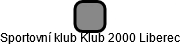 Sportovní klub Klub 2000 Liberec - náhled vizuálního zobrazení vztahů obchodního rejstříku