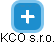 KCO s.r.o. - náhled vizuálního zobrazení vztahů obchodního rejstříku