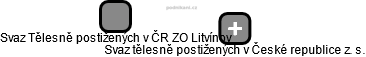 Svaz Tělesně postižených v ČR ZO Litvínov - náhled vizuálního zobrazení vztahů obchodního rejstříku