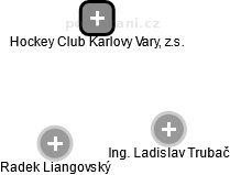 Hockey Club Karlovy Vary, z.s. - náhled vizuálního zobrazení vztahů obchodního rejstříku
