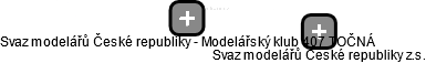 Svaz modelářů České republiky - Modelářský klub 407 TOČNÁ - náhled vizuálního zobrazení vztahů obchodního rejstříku