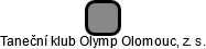 Taneční klub Olymp Olomouc, z. s. - náhled vizuálního zobrazení vztahů obchodního rejstříku