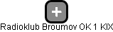 Radioklub Broumov OK 1 KIX - náhled vizuálního zobrazení vztahů obchodního rejstříku