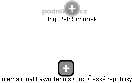 International Lawn Tennis Club České republiky - náhled vizuálního zobrazení vztahů obchodního rejstříku