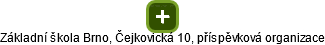 Základní škola Brno, Čejkovická 10, příspěvková organizace - náhled vizuálního zobrazení vztahů obchodního rejstříku
