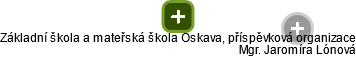 Základní škola a mateřská škola Oskava, příspěvková organizace - náhled vizuálního zobrazení vztahů obchodního rejstříku