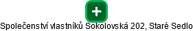 Společenství vlastníků Sokolovská 202, Staré Sedlo - náhled vizuálního zobrazení vztahů obchodního rejstříku