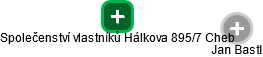 Společenství vlastníků Hálkova 895/7 Cheb - náhled vizuálního zobrazení vztahů obchodního rejstříku
