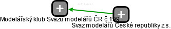 Modelářský klub Svazu modelářů ČR č.199 - náhled vizuálního zobrazení vztahů obchodního rejstříku