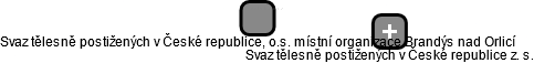 Svaz tělesně postižených v České republice, o.s. místní organizace Brandýs nad Orlicí - náhled vizuálního zobrazení vztahů obchodního rejstříku