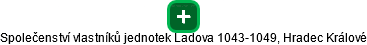 Společenství vlastníků jednotek Ladova 1043-1049, Hradec Králové - náhled vizuálního zobrazení vztahů obchodního rejstříku