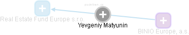  Yevgeniy M. - Vizualizace  propojení osoby a firem v obchodním rejstříku