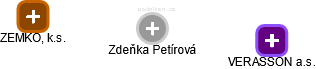 Zdeňka Petírová - Vizualizace  propojení osoby a firem v obchodním rejstříku