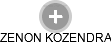 ZENON KOZENDRA - Vizualizace  propojení osoby a firem v obchodním rejstříku