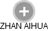 ZHAN AIHUA - Vizualizace  propojení osoby a firem v obchodním rejstříku