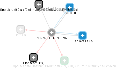 ZUZANA HOLINKOVÁ - Vizualizace  propojení osoby a firem v obchodním rejstříku