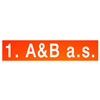 1. A&B, a.s. v likvidaci - logo