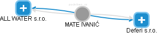 MATE IVANIĆ - Vizualizace  propojení osoby a firem v obchodním rejstříku