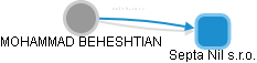 MOHAMMAD BEHESHTIAN - Vizualizace  propojení osoby a firem v obchodním rejstříku