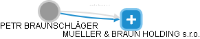  Braunschläger P. - Vizualizace  propojení osoby a firem v obchodním rejstříku