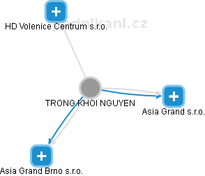 TRONG KHOI NGUYEN - Vizualizace  propojení osoby a firem v obchodním rejstříku