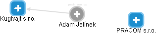 Adam Jelínek - Vizualizace  propojení osoby a firem v obchodním rejstříku