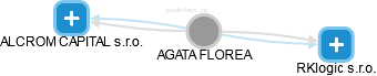 AGATA FLOREA - Vizualizace  propojení osoby a firem v obchodním rejstříku