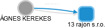 ÁGNES KEREKES - Vizualizace  propojení osoby a firem v obchodním rejstříku