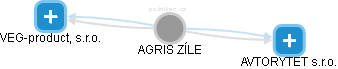  Agris Z. - Vizualizace  propojení osoby a firem v obchodním rejstříku