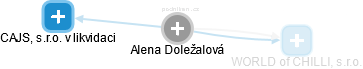 Alena Doležalová - Vizualizace  propojení osoby a firem v obchodním rejstříku