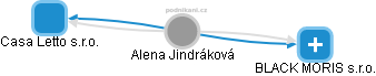 Alena Jindráková - Vizualizace  propojení osoby a firem v obchodním rejstříku