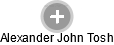 Alexander John Tosh - Vizualizace  propojení osoby a firem v obchodním rejstříku