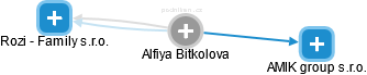 Alfiya Bitkolova - Vizualizace  propojení osoby a firem v obchodním rejstříku