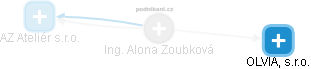  Alona Z. - Vizualizace  propojení osoby a firem v obchodním rejstříku