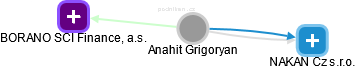 Anahit Grigoryan - Vizualizace  propojení osoby a firem v obchodním rejstříku