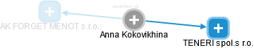 Anna Kokovikhina - Vizualizace  propojení osoby a firem v obchodním rejstříku