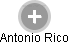 Antonio Rico - Vizualizace  propojení osoby a firem v obchodním rejstříku