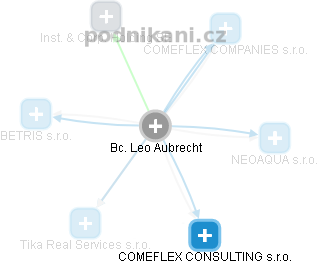 Leo Aubrecht - Vizualizace  propojení osoby a firem v obchodním rejstříku
