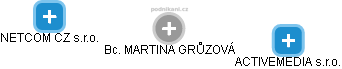 MARTINA GRŮZOVÁ - Vizualizace  propojení osoby a firem v obchodním rejstříku